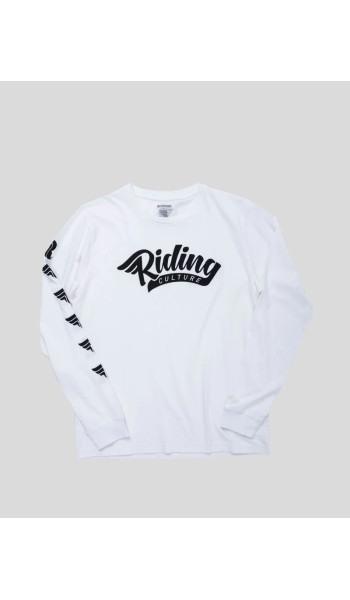ФУТБОЛКА RIDING CULTURE КРЫЛЬЯ БЕЛАЯ Д/Р