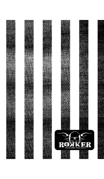 Труба ROKKER ТРС КАФЕ РЕЙСЕР черный/белый