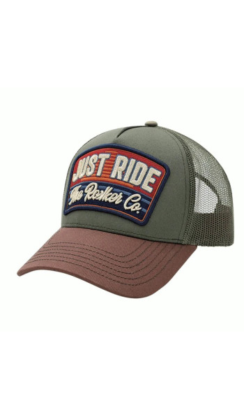 Бейсболка ROKKER ДЖАСТ РАЙД зеленая