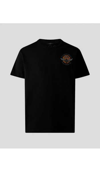 Футболка ROKKER ПАДШИЙ АНГЕЛ черная