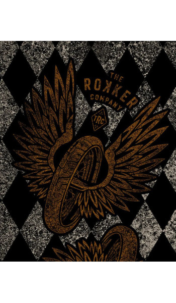 Труба ROKKER КОЛЕСО НА КЛЕТКЕ белый/черный