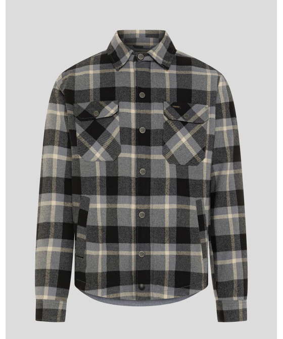 Моторубашка ROKKER MEMPHIS RIDER SHIRT серая